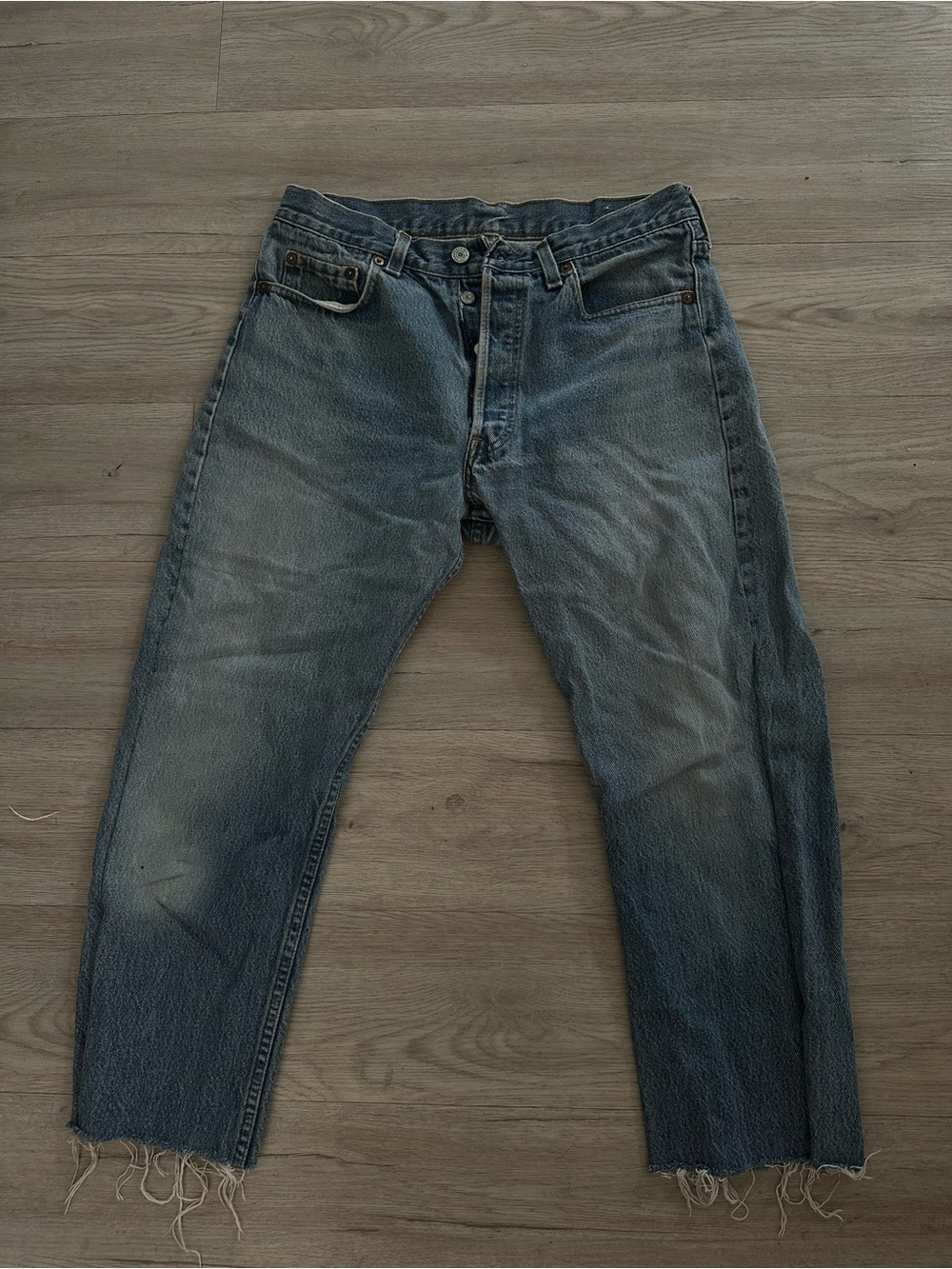 Levi's Women's 501s reworked Cropped Jeans